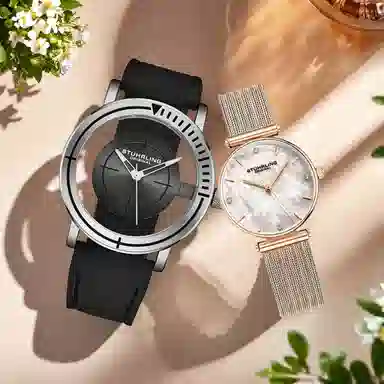 STUHRLING 42mm 3915.2+3927.4