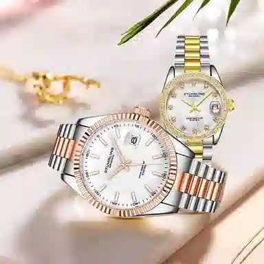 STUHRLING 42mm 3935.6+3936.3