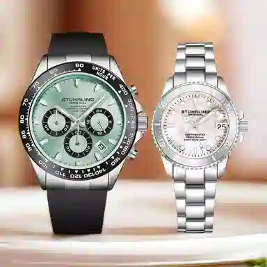 STUHRLING 42mm 4050.1+3950L.1