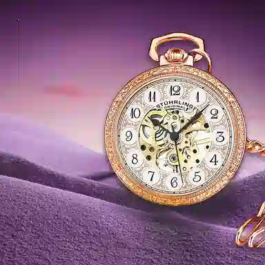 STUHRLING 48mm Rosegold986.03