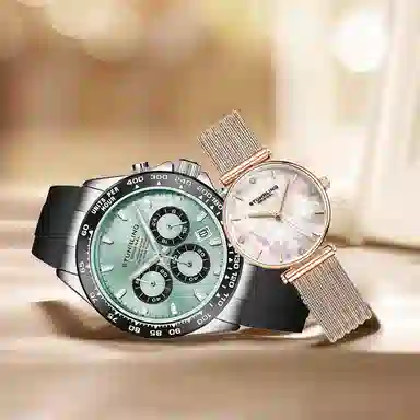 STUHRLING 42mm 4050.1+3927.4
