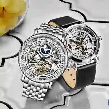 STUHRLING 46mm 3922.1+3982.4