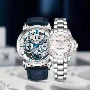 STUHRLING 47mm 4030.1+3950L.1