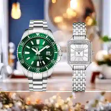 STUHRLING 42mm 3950A.3+4020.1