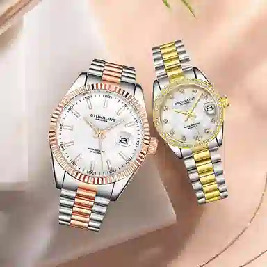 STUHRLING 42mm 3935.6+3936.3