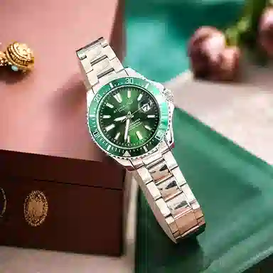 STUHRLING 42mm 3950Agreen