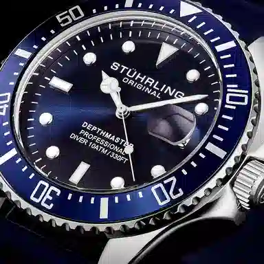 STUHRLING 42mm 100m 3950R.2