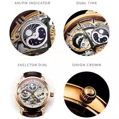 Stuhrling 371.03 Rose Gold