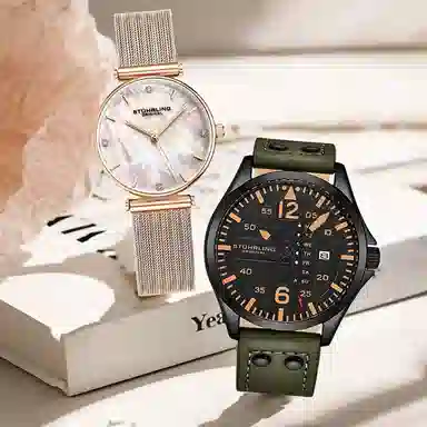 STUHRLING 43mm ST391627