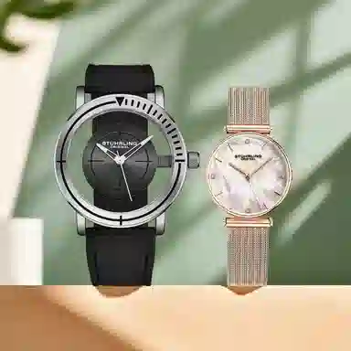 STUHRLING 42mm 3915.2+3927.4