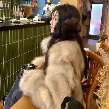 COCO LIMITED Fox Fur Coat Long