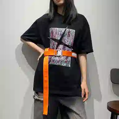 NINE NAIL Nylon Belt