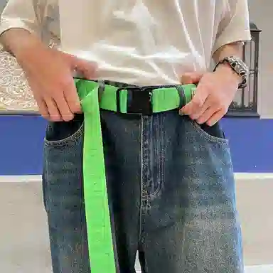 NINE NAIL Nylon Belt