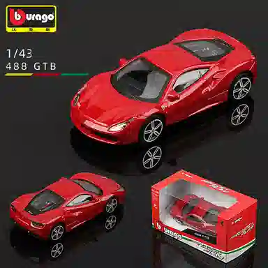 比美高 法拉利合金 汽车模型