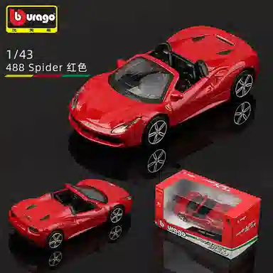 比美高 法拉利合金 汽车模型