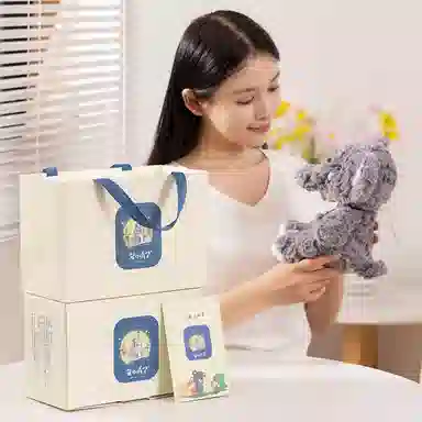 BLUE WHITE CASTLE 23cm