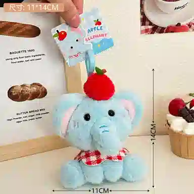 BLUE WHITE CASTLE 11cm