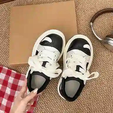 Unknown Brand Retro Patchwork Sneakers