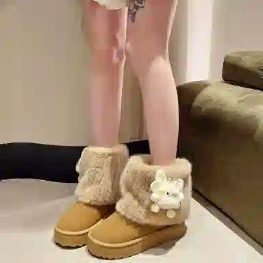 SHUMO Short Snow Boots