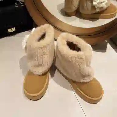 SHUMO Short Snow Boots