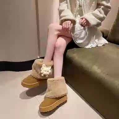 SHUMO Short Snow Boots