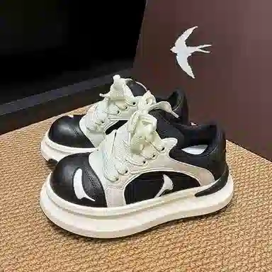 Unknown Brand Retro Patchwork Sneakers