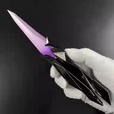 猴大使 火焰刀冷锋蝴蝶刀 成品模型