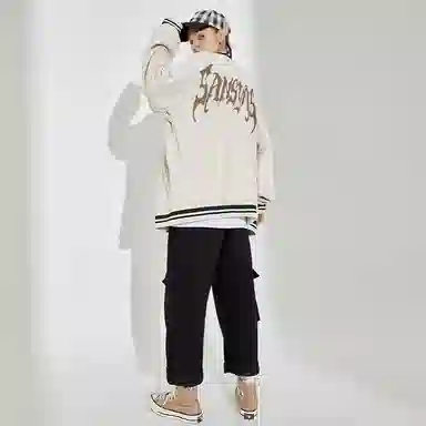 Kimura Sansha Logo Baseball Jacket