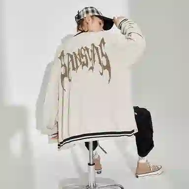 Kimura Sansha Logo Baseball Jacket