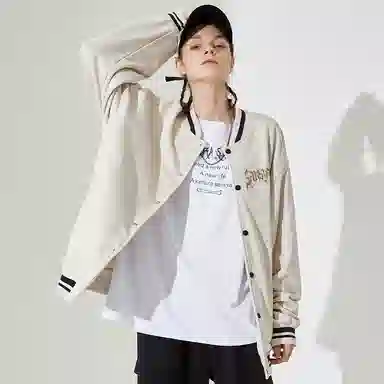 Kimura Sansha Logo Baseball Jacket