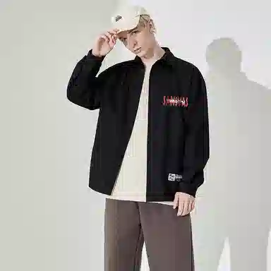 Kimura Sansha Cross Letter Print Shirt