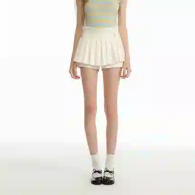 KING PRINCE Skirt White