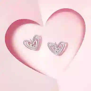 FANCI Love Swirl Earrings S925 Silver