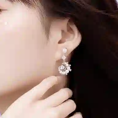 FANCI Dream Heart Moon Earrings