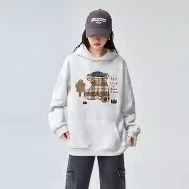 棉购 美式慵懒风宽松卫衣 女款