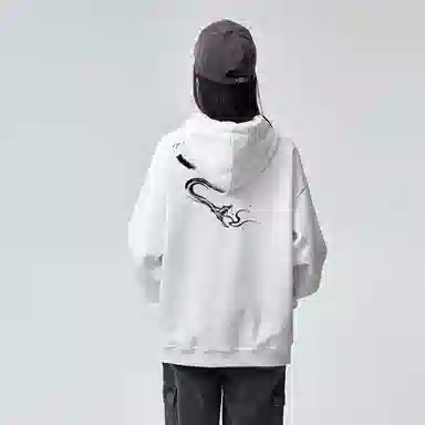 棉购 连帽宽松慵懒长袖卫衣 男女同款