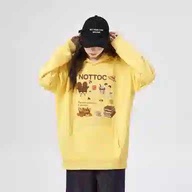 棉购 百搭简约舒适长袖卫衣 女款