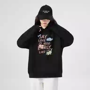棉购 卡通百搭舒适时尚长袖卫衣 女款