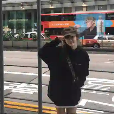 棉购 韩版简约印花连帽衫外套长袖加绒加厚休闲套头卫衣 女款