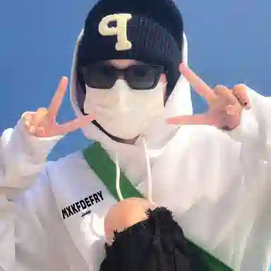 棉购 美式慵懒字母印花宽松落肩长袖卫衣 男女同款