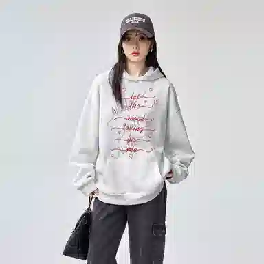 棉购 时尚休闲简约通勤卫衣 女款