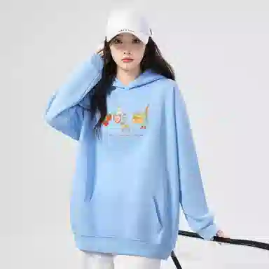 棉购 卡通百搭通勤简约卫衣 女款