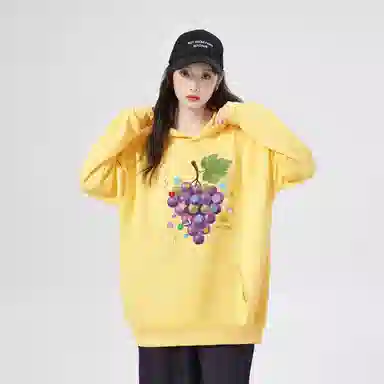 棉购 简约舒适时尚连帽卫衣 女款
