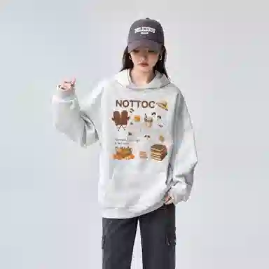 棉购 百搭简约舒适长袖卫衣 女款