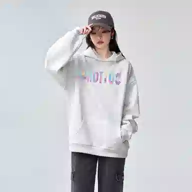棉购 连帽春秋薄款秋冬加绒加厚潮流学生美式重磅外套卫衣 男女同款