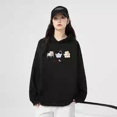 棉购 百搭舒适时尚潮流长袖卫衣 女款