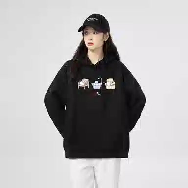 棉购 百搭舒适时尚潮流长袖卫衣 女款
