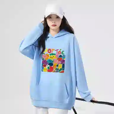 棉购 长袖简约舒适卫衣 女款