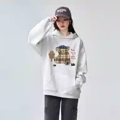 棉购 美式慵懒风宽松卫衣 女款