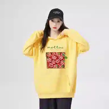棉购 休闲优雅百搭气质时尚长袖卫衣 女款